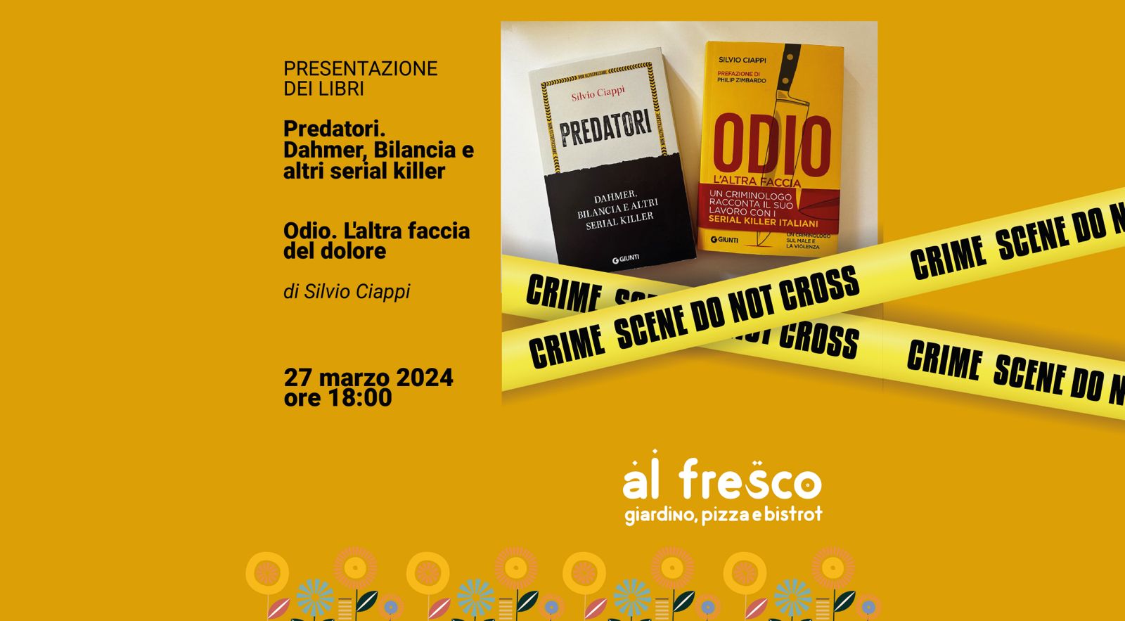 incontro con il criminologo ciappi