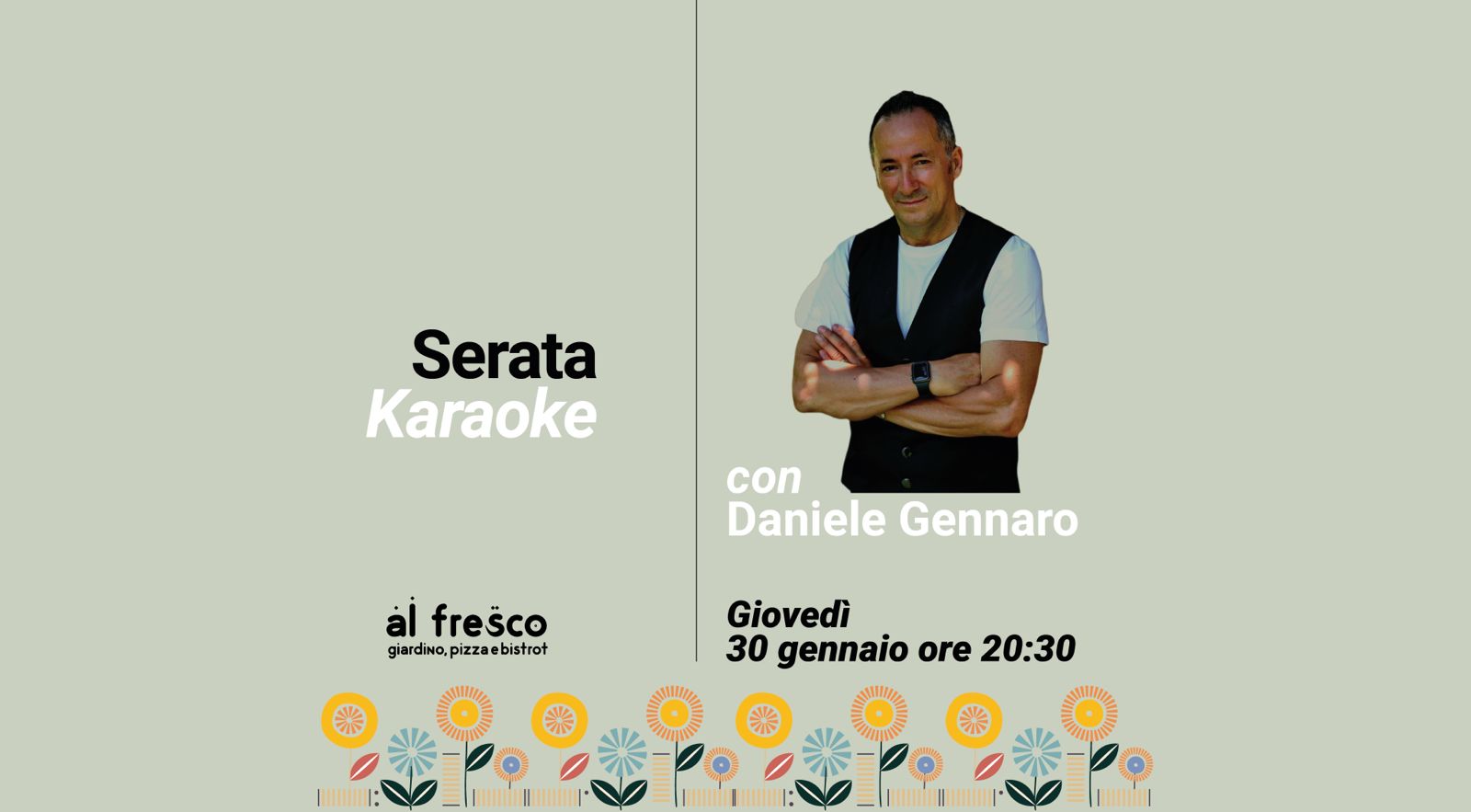 Karaoke con Daniele Gennaro