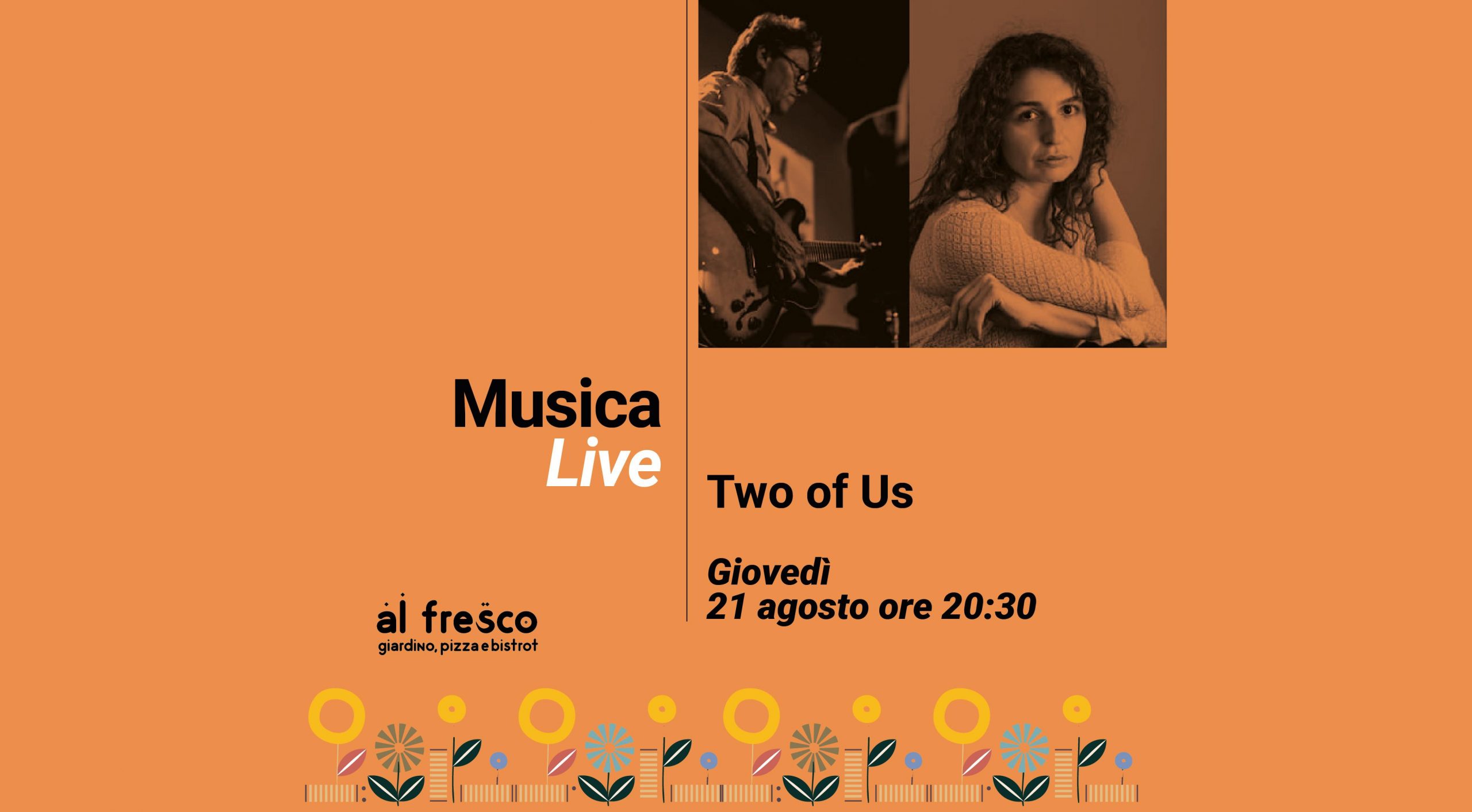 Two of us live al fresco